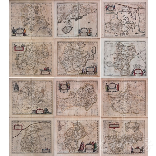  Novus　Atlas　Sinensis　(New　Chinese　Atlas) 12枚
